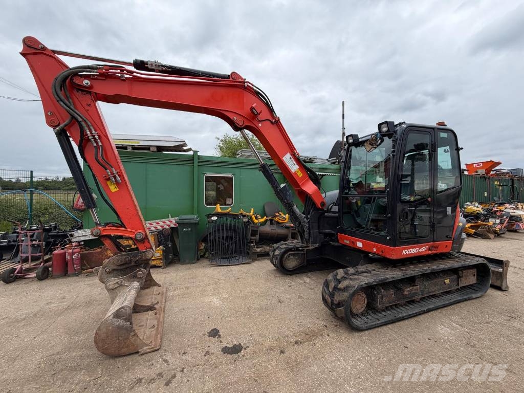 Kubota KX 080-4 Midi rýpadla 7t - 12t