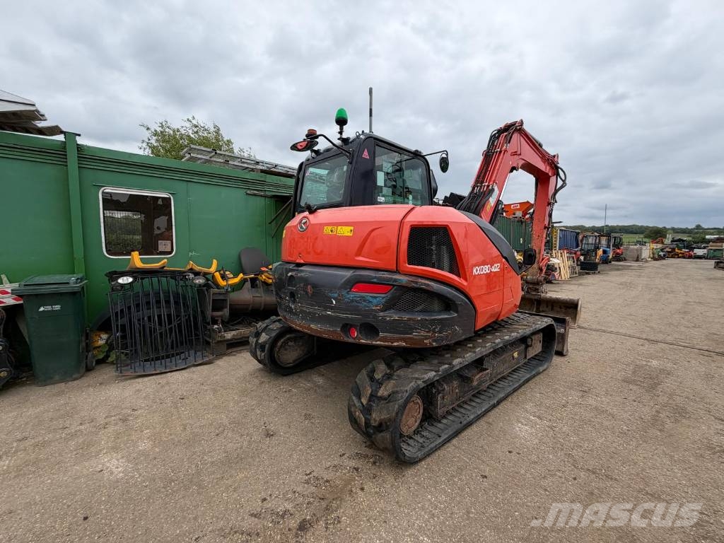 Kubota KX 080-4 Midi rýpadla 7t - 12t
