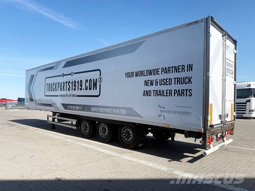 Montenegro Refrigerated trailer / Kühlauflieger نصف مقطورات بدرجة حرارة قابلة للضبط