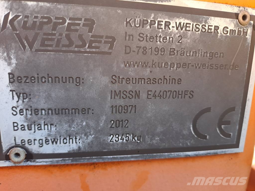  Küpper Weisser IMSSN zoutstrooier IMSSN Zand- en zoutstrooimachines