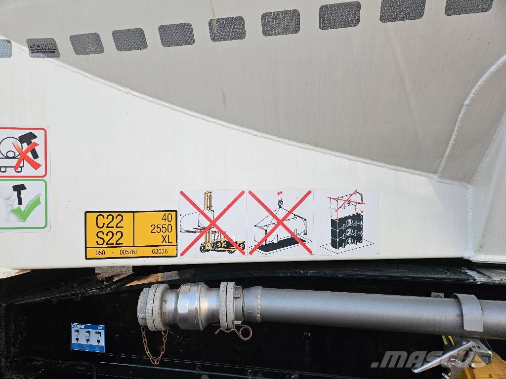 Feldbinder 40ft silocontainer Контейнери-цистерни
