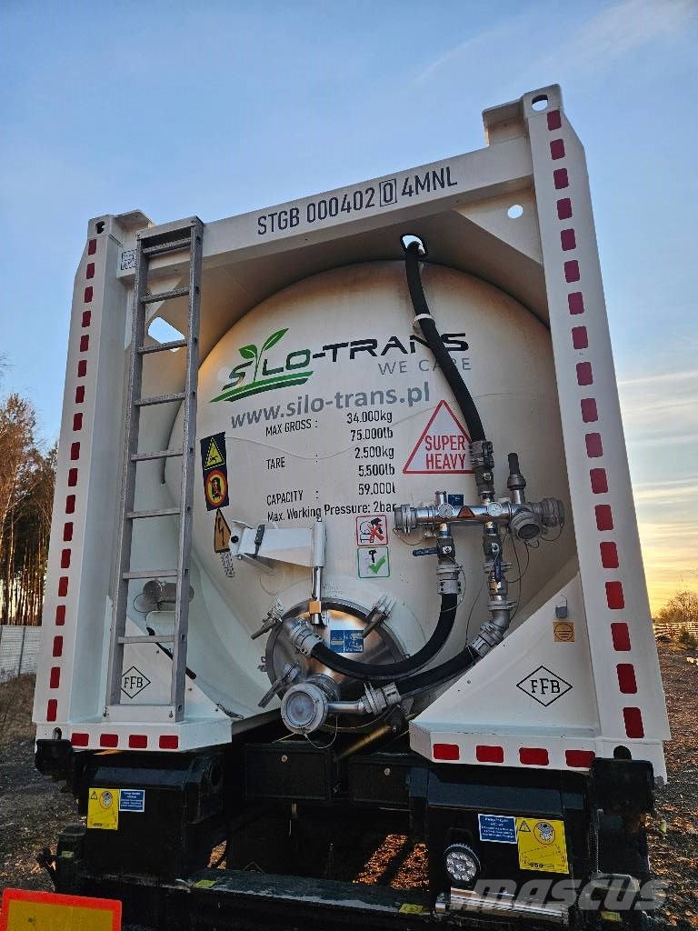 Feldbinder 40ft silocontainer Контейнери-цистерни