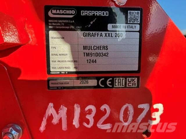 Maschio Giraffa XXL 260 HD Газонні і лукові косилки