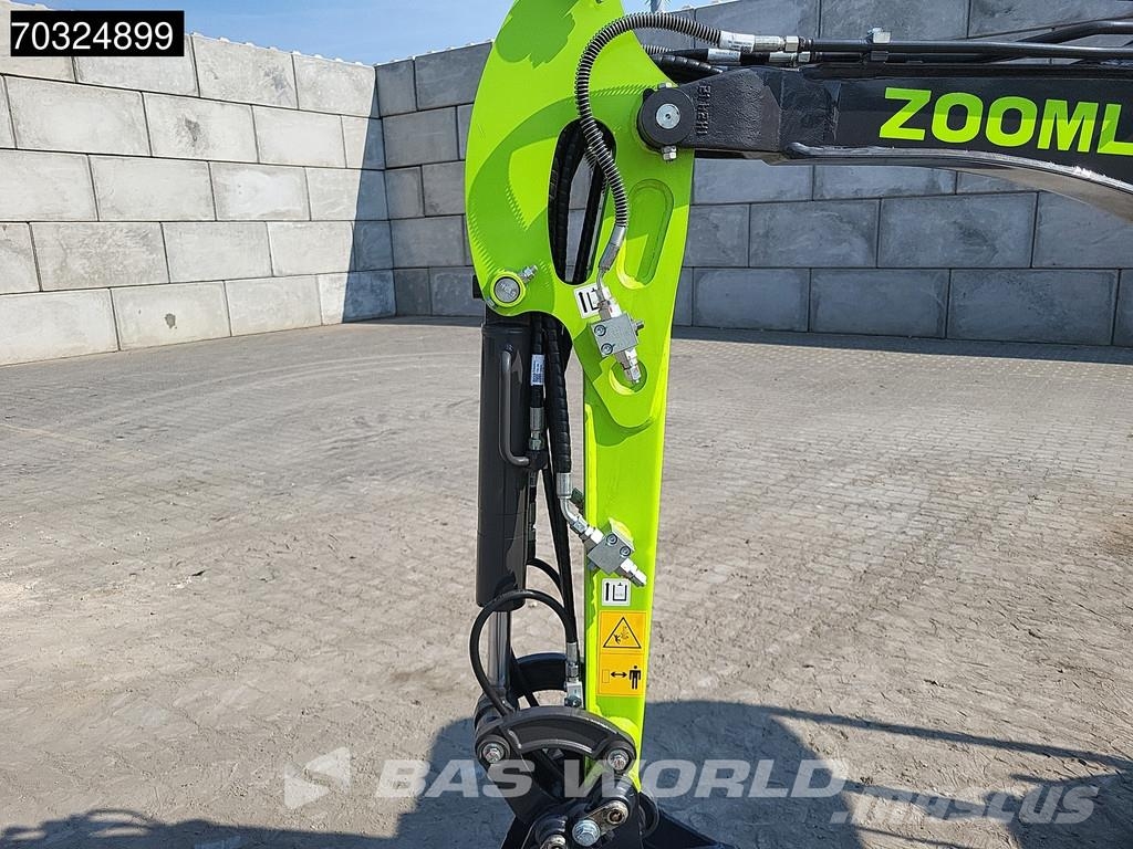 Zoomlion ZE18 GU KUBOTA ENGINE - CW / 3 BUCKETS - CE CERTIF Mini kotrók < 7t