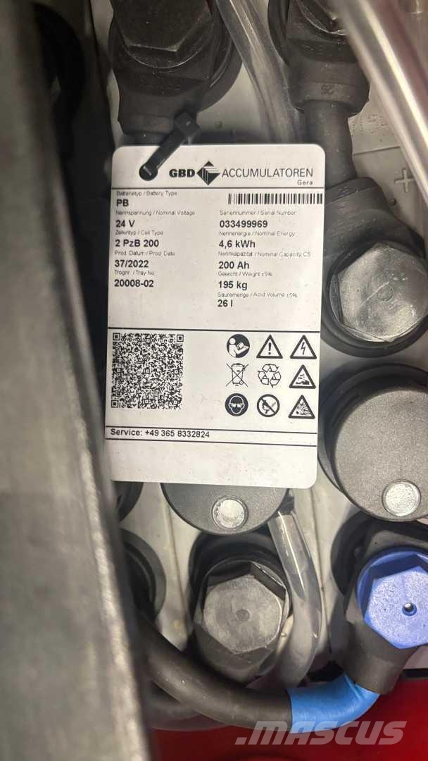 Linde L10 شاحنات ذات رافعات شوكية تعمل بالكهرباء
