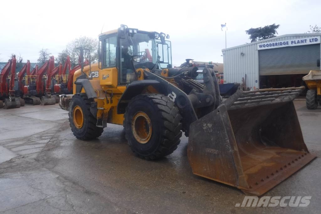 JCB 457 ZX Cargadoras sobre ruedas