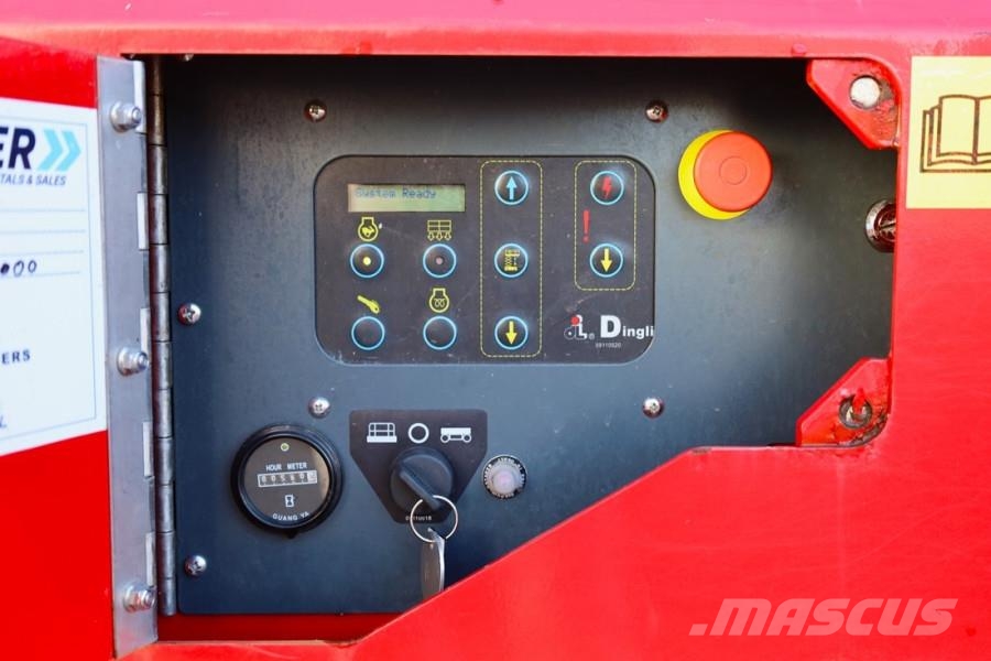 Magni DS1218RT Valid inspection, Diesel, 4x4 Drive, 12m Scheren-Arbeitsbühnen