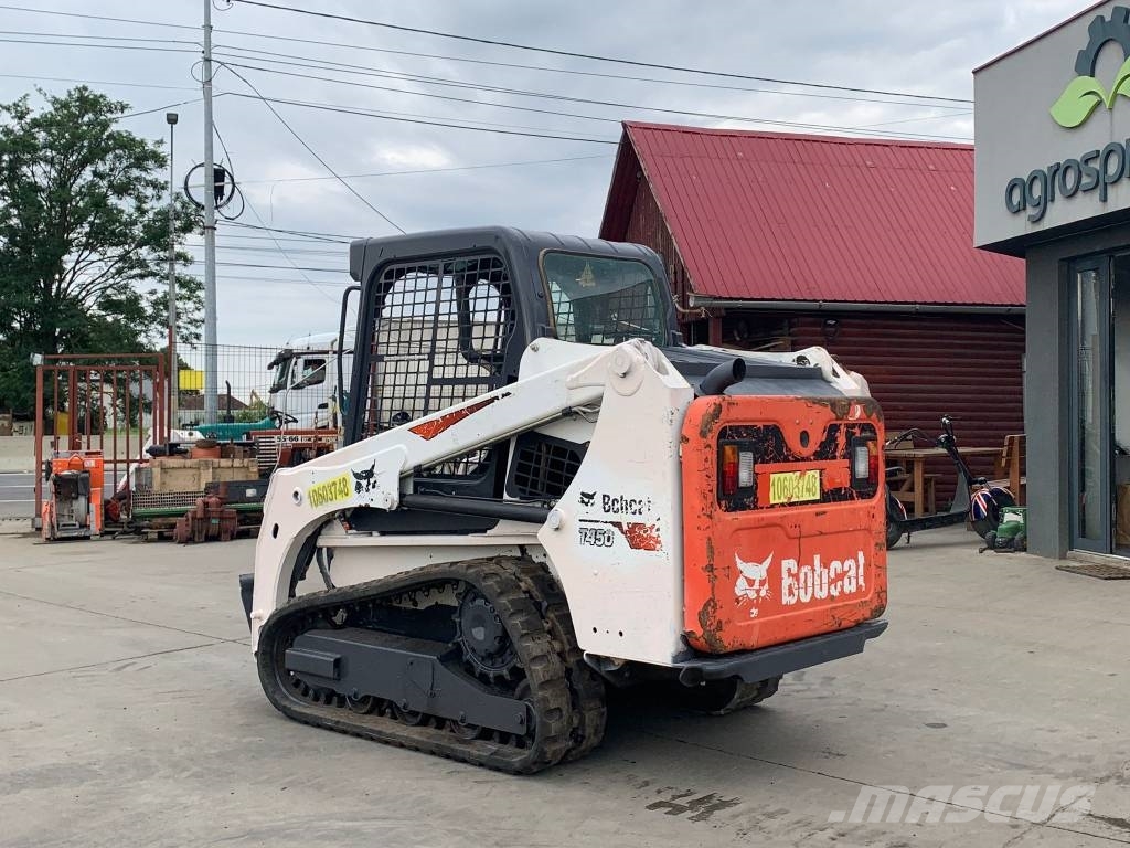 Bobcat T 450 Krautuvai su šoniniu pasukimu
