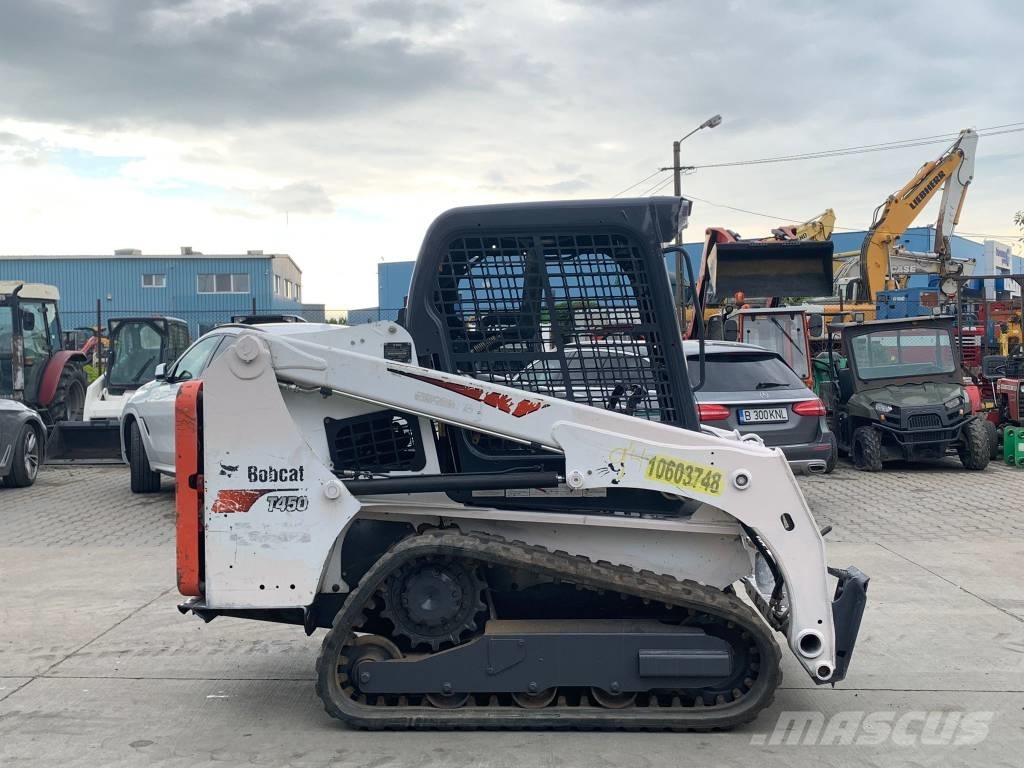 Bobcat T 450 Krautuvai su šoniniu pasukimu