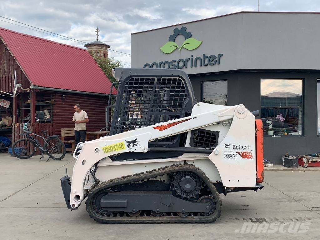 Bobcat T 450 Krautuvai su šoniniu pasukimu