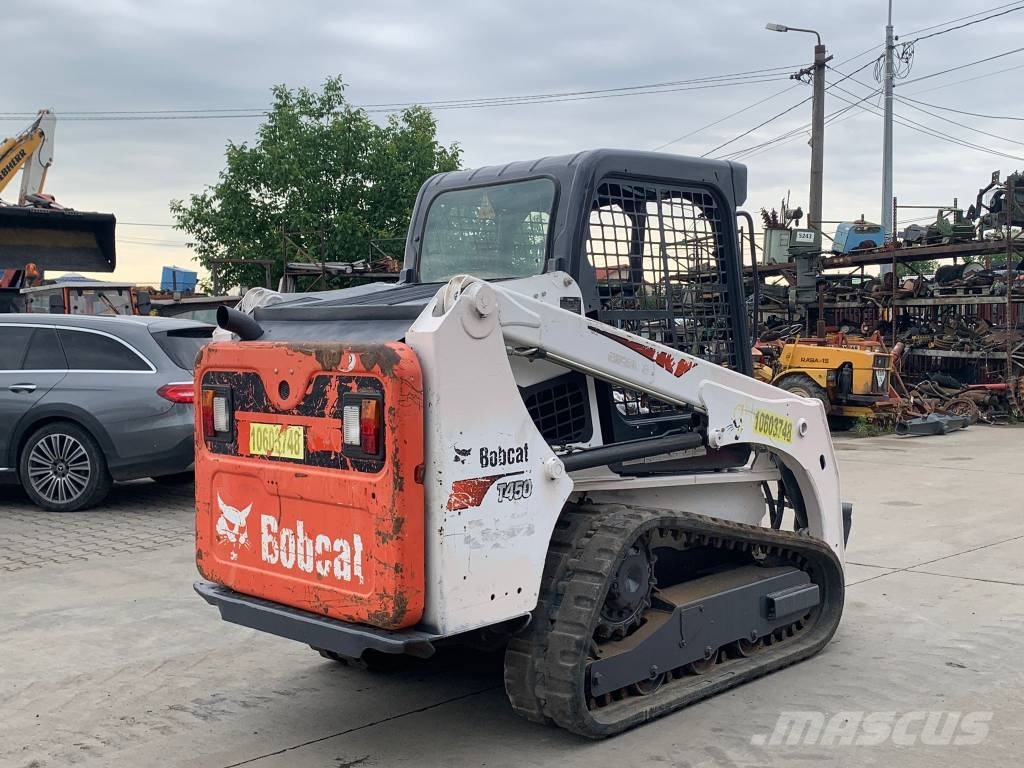 Bobcat T 450 Krautuvai su šoniniu pasukimu