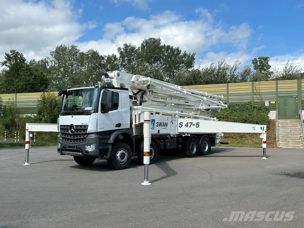 Mercedes-Benz Arocs 4142 Arocs 5 4142 8x4 SWAN TSP 47-5 160RZ ( Concrete pumps