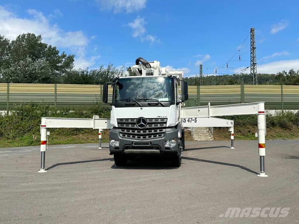 Mercedes-Benz Arocs 4142 Arocs 5 4142 8x4 SWAN TSP 47-5 160RZ ( Concrete pumps
