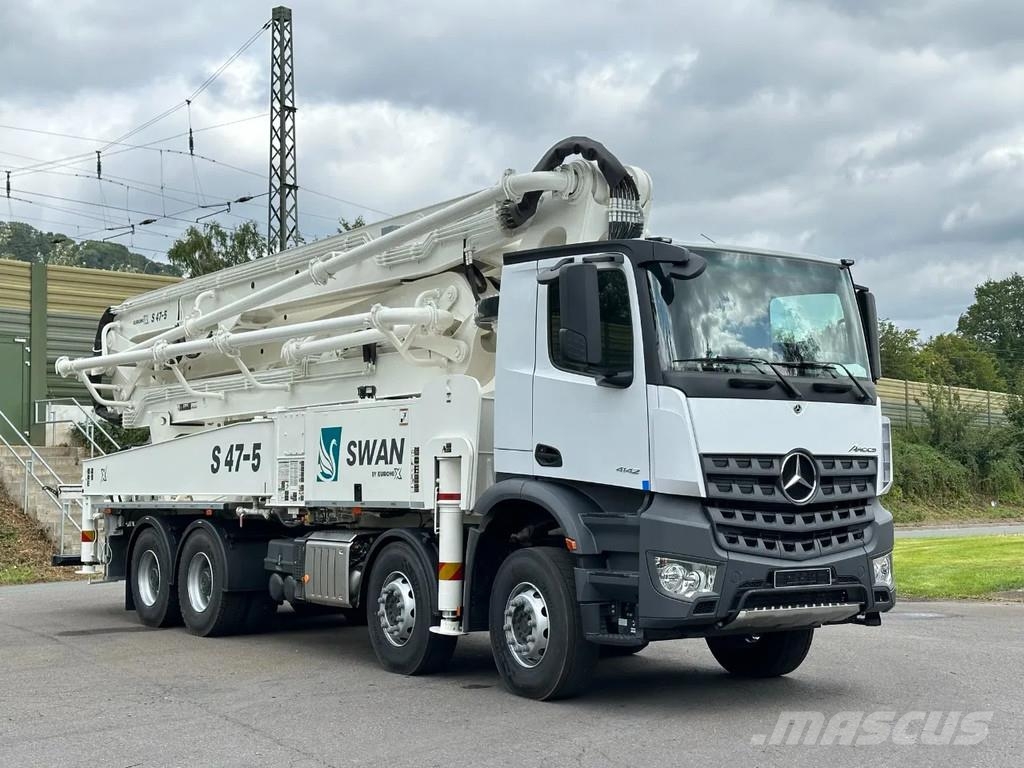 Mercedes-Benz Arocs 4142 Arocs 5 4142 8x4 SWAN TSP 47-5 160RZ ( Concrete pumps