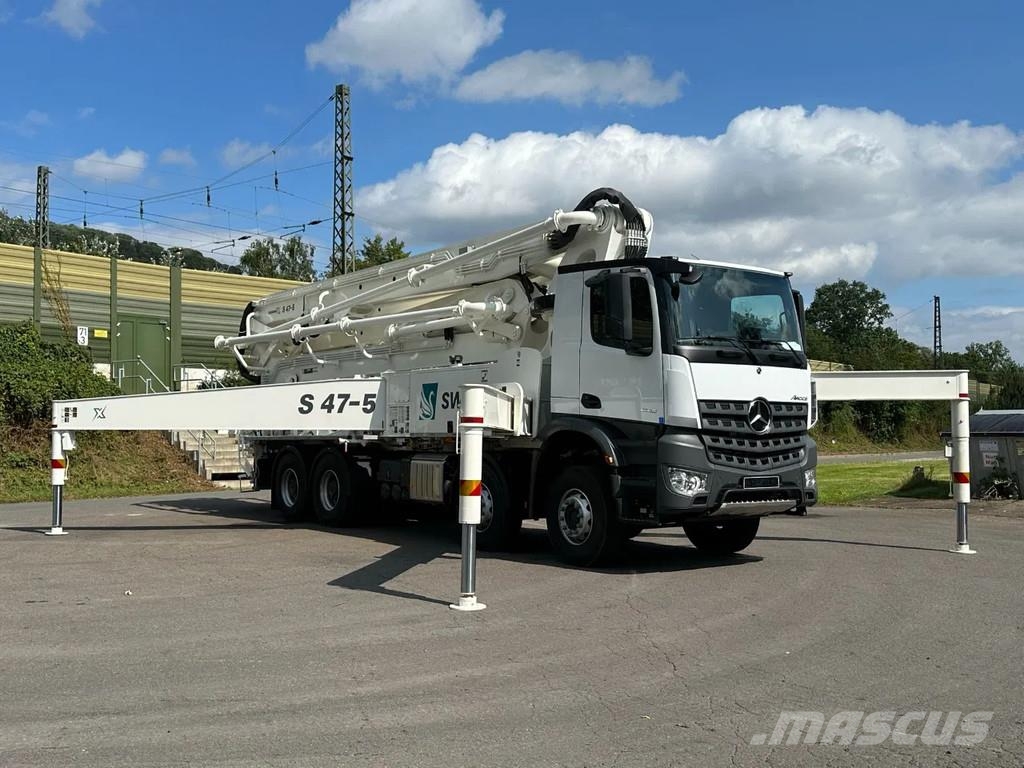 Mercedes-Benz Arocs 4142 Arocs 5 4142 8x4 SWAN TSP 47-5 160RZ ( Concrete pumps