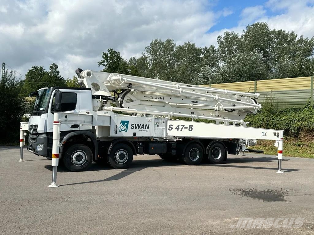 Mercedes-Benz Arocs 4142 Arocs 5 4142 8x4 SWAN TSP 47-5 160RZ ( Concrete pumps