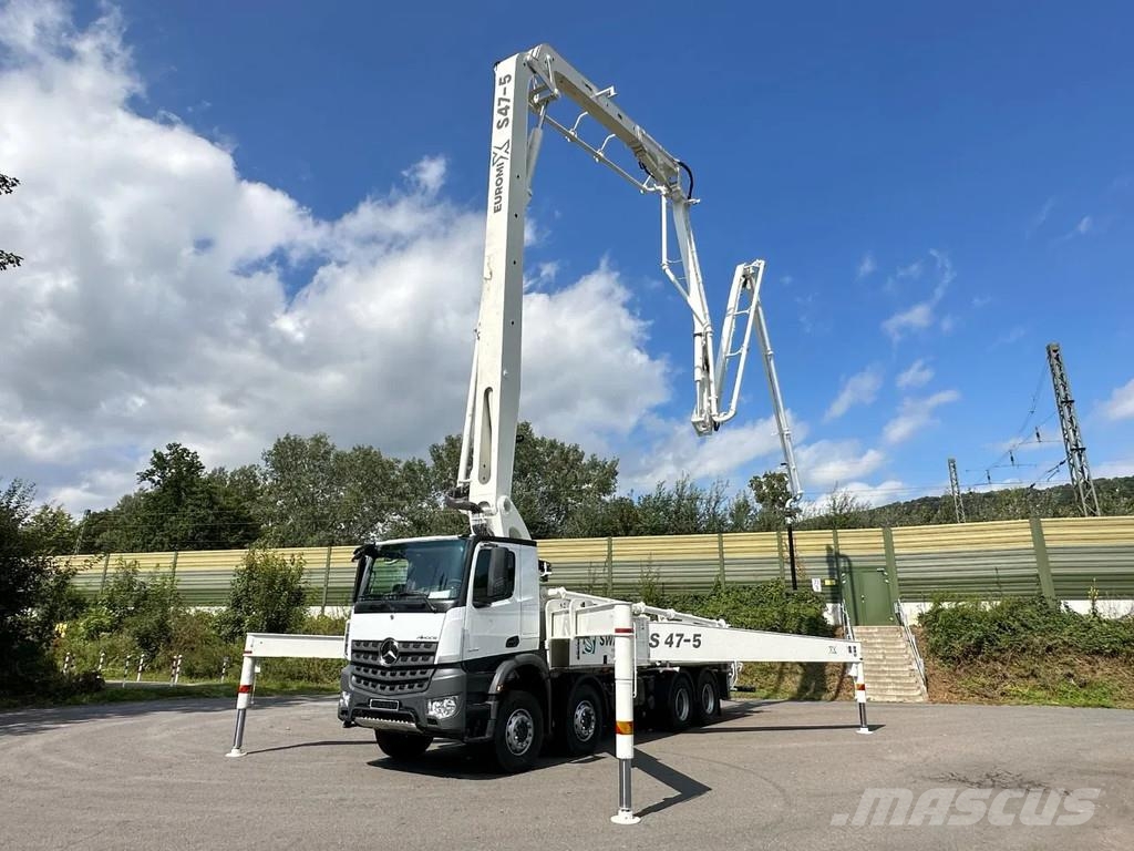Mercedes-Benz Arocs 4142 Arocs 5 4142 8x4 SWAN TSP 47-5 160RZ ( Concrete pumps