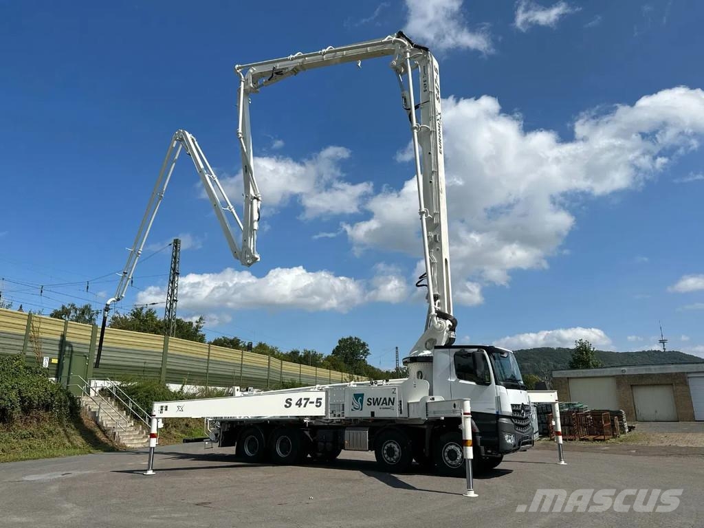 Mercedes-Benz Arocs 4142 Arocs 5 4142 8x4 SWAN TSP 47-5 160RZ ( Concrete pumps