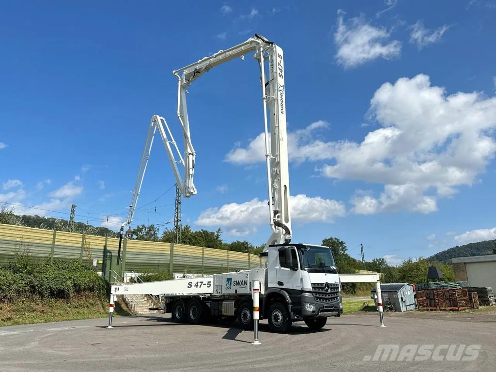 Mercedes-Benz Arocs 4142 Arocs 5 4142 8x4 SWAN TSP 47-5 160RZ ( Concrete pumps
