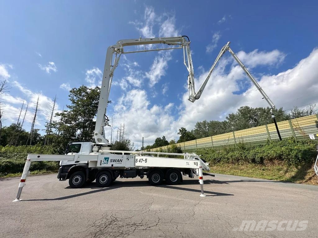 Mercedes-Benz Arocs 4142 Arocs 5 4142 8x4 SWAN TSP 47-5 160RZ ( Concrete pumps