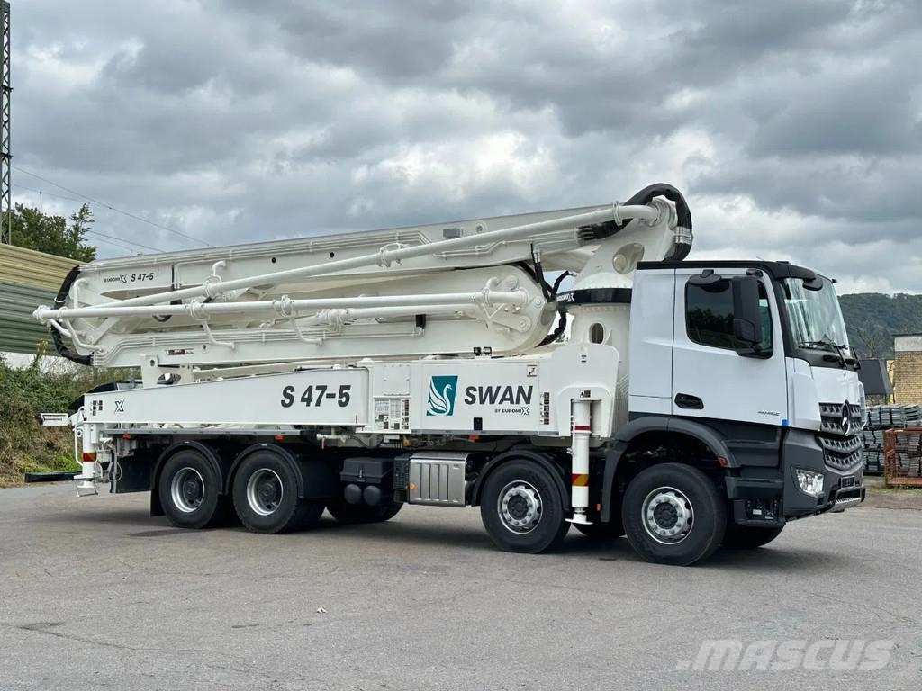 Mercedes-Benz Arocs 4142 Arocs 5 4142 8x4 SWAN TSP 47-5 160RZ ( Concrete pumps