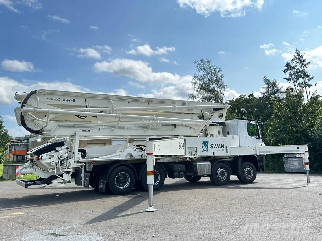 Mercedes-Benz Arocs 4142 Arocs 5 4142 8x4 SWAN TSP 47-5 160RZ ( Concrete pumps