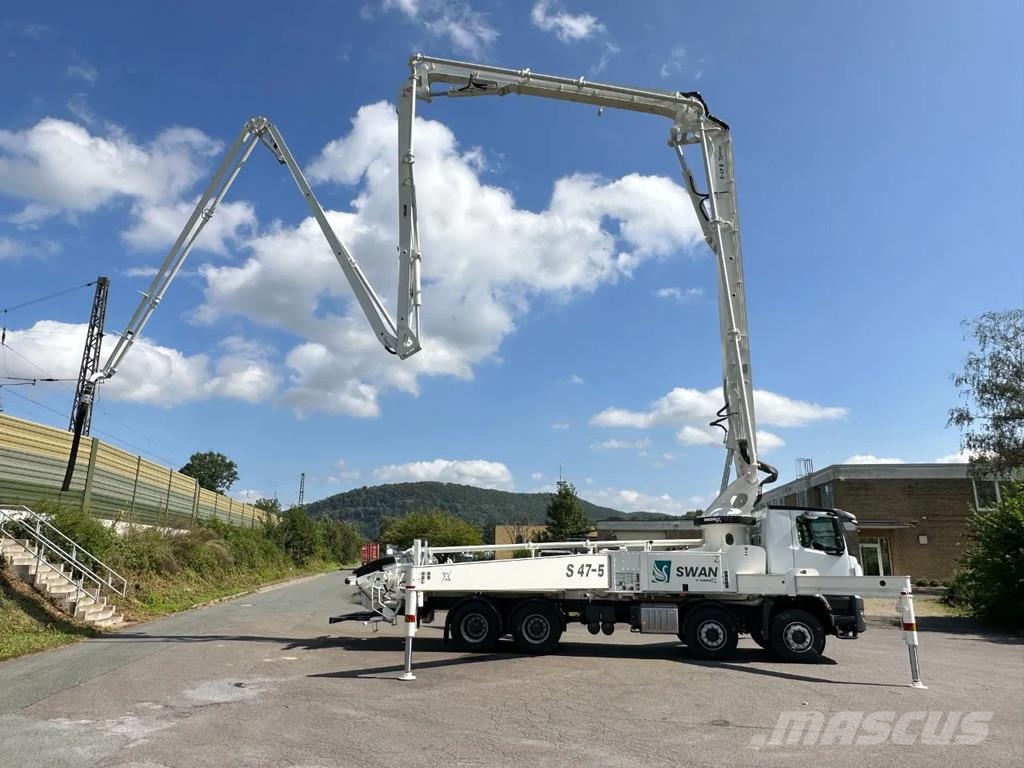 Mercedes-Benz Arocs 4142 Arocs 5 4142 8x4 SWAN TSP 47-5 160RZ ( Concrete pumps