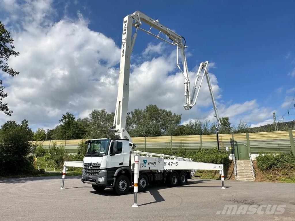 Mercedes-Benz Arocs 4142 Arocs 5 4142 8x4 SWAN TSP 47-5 160RZ ( Concrete pumps