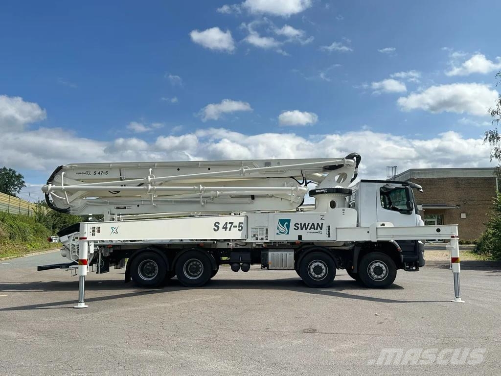 Mercedes-Benz Arocs 4142 Arocs 5 4142 8x4 SWAN TSP 47-5 160RZ ( Concrete pumps