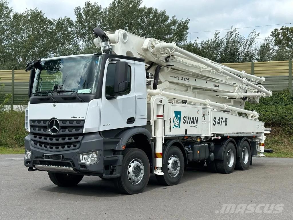 Mercedes-Benz Arocs 4142 Arocs 5 4142 8x4 SWAN TSP 47-5 160RZ ( Concrete pumps