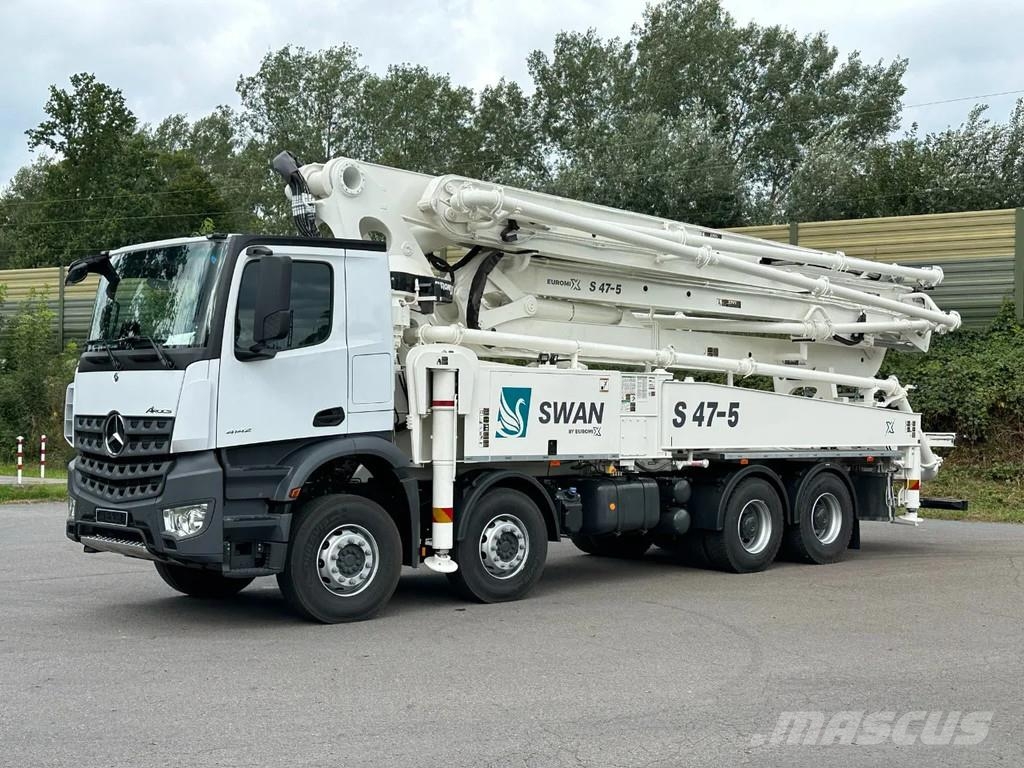 Mercedes-Benz Arocs 4142 Arocs 5 4142 8x4 SWAN TSP 47-5 160RZ ( Concrete pumps
