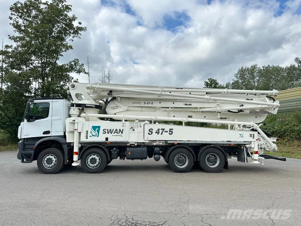 Mercedes-Benz Arocs 4142 Arocs 5 4142 8x4 SWAN TSP 47-5 160RZ ( Concrete pumps