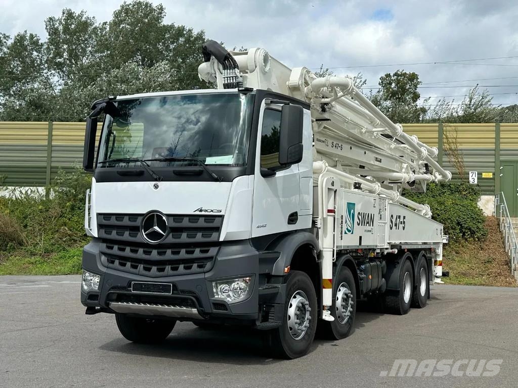 Mercedes-Benz Arocs 4142 Arocs 5 4142 8x4 SWAN TSP 47-5 160RZ ( Concrete pumps
