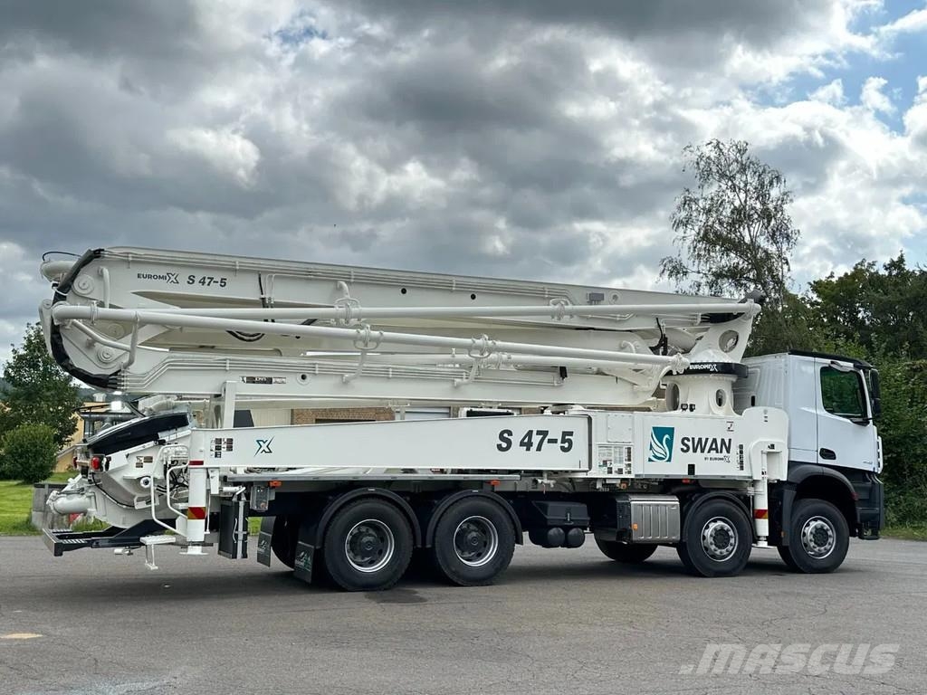 Mercedes-Benz Arocs 4142 Arocs 5 4142 8x4 SWAN TSP 47-5 160RZ ( Concrete pumps