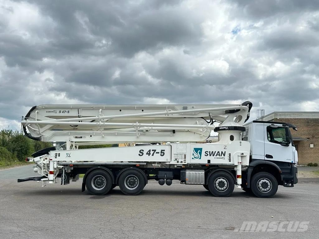 Mercedes-Benz Arocs 4142 Arocs 5 4142 8x4 SWAN TSP 47-5 160RZ ( Concrete pumps