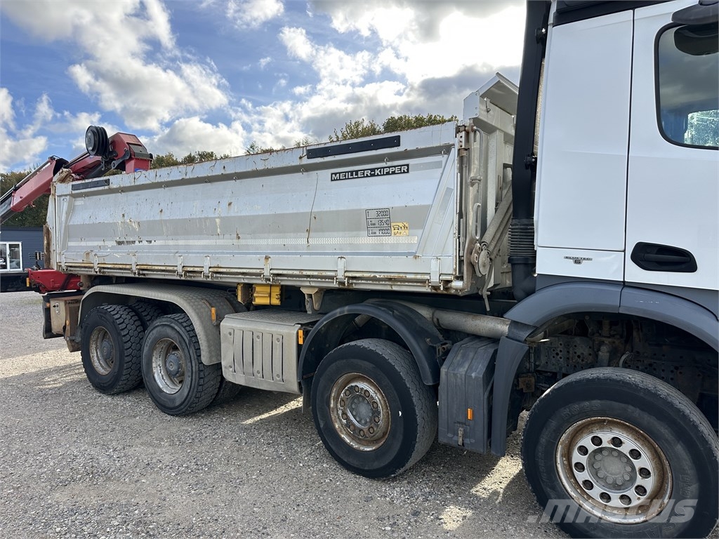 Mercedes-Benz Arocs 3251 8x4 Full Steel // Big axels // Hardox Sklápače