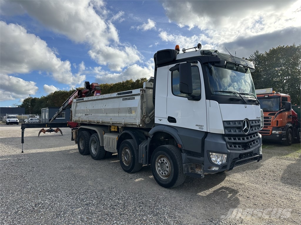 Mercedes-Benz Arocs 3251 8x4 Full Steel // Big axels // Hardox Sklápače
