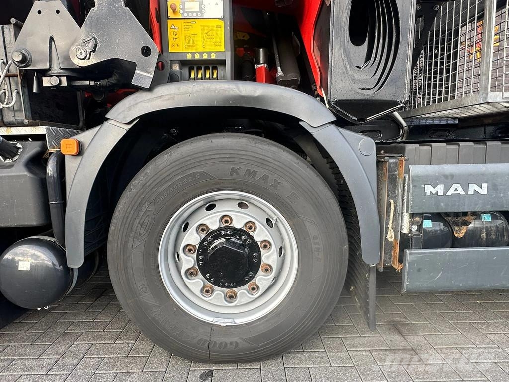 MAN TGS 35.440 8X4H-6 BL + PALFINGER PK 78002 + PJ 125 Kraner til alt terræn