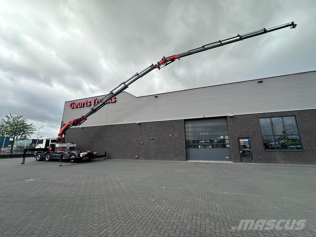 MAN TGS 35.440 8X4H-6 BL + PALFINGER PK 78002 + PJ 125 Kraner til alt terræn