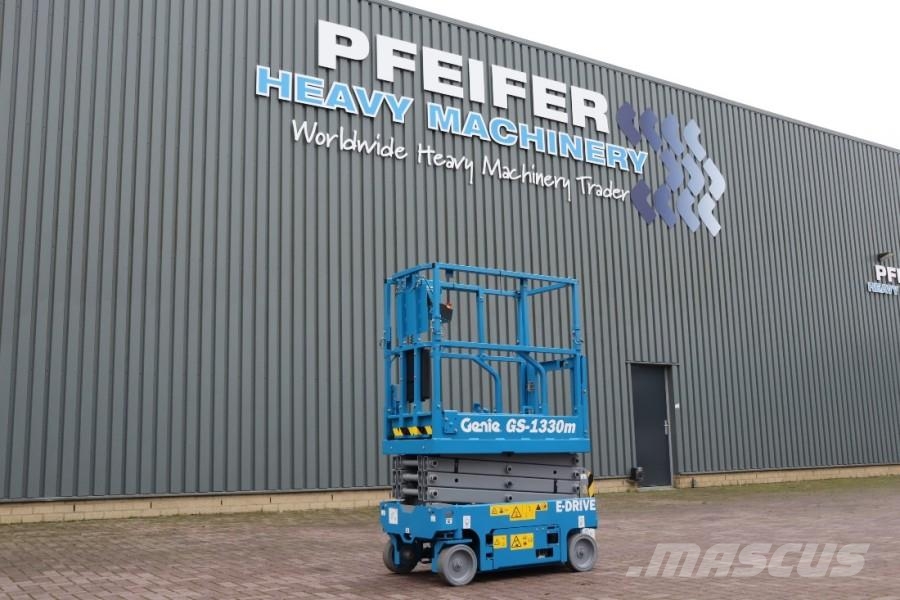 Genie GS1330M Valid inspection, *Guarantee! All-Electric Schaarhoogwerkers