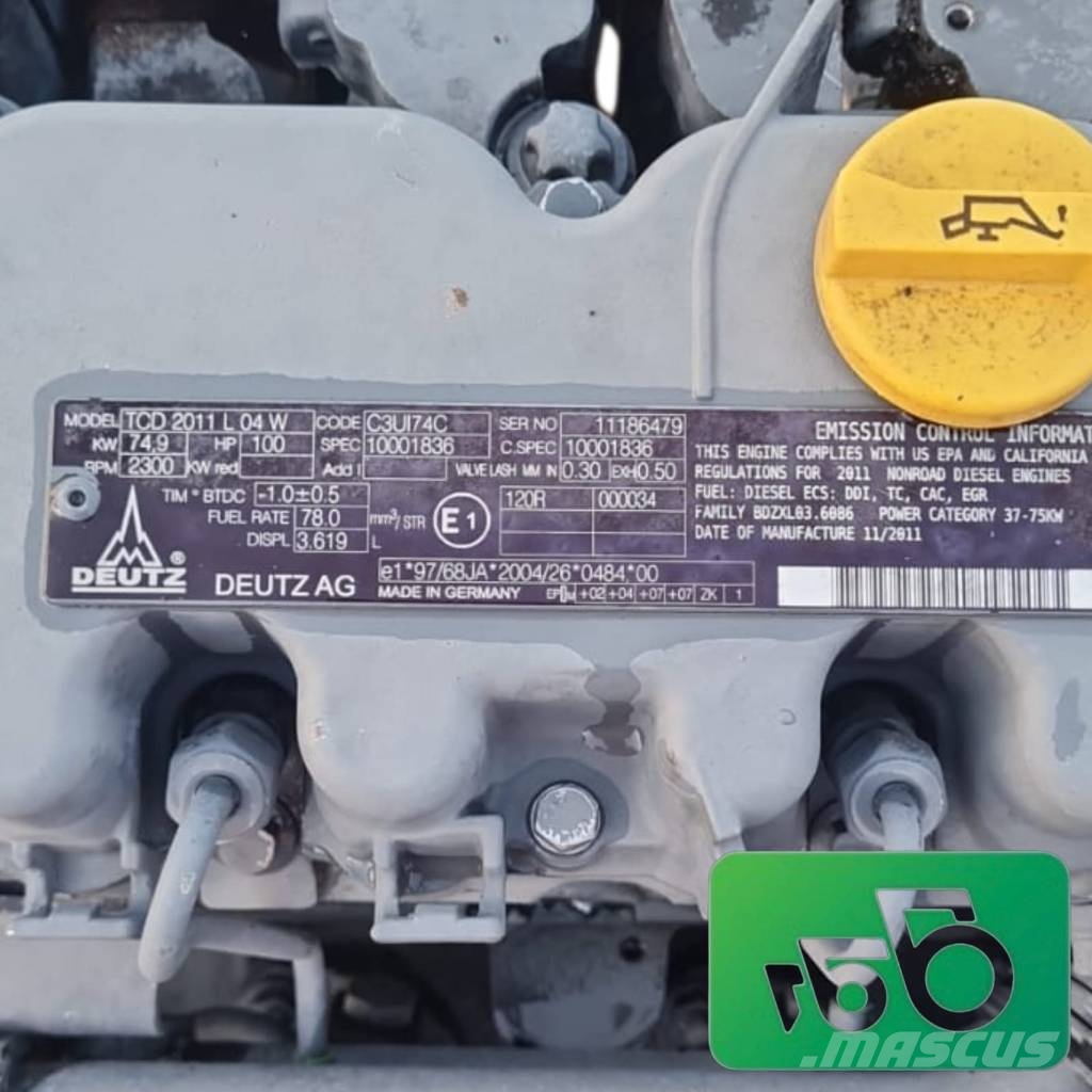 CLAAS Scorpion 6030 CP Deutz TCD Engine 2011 Motorer