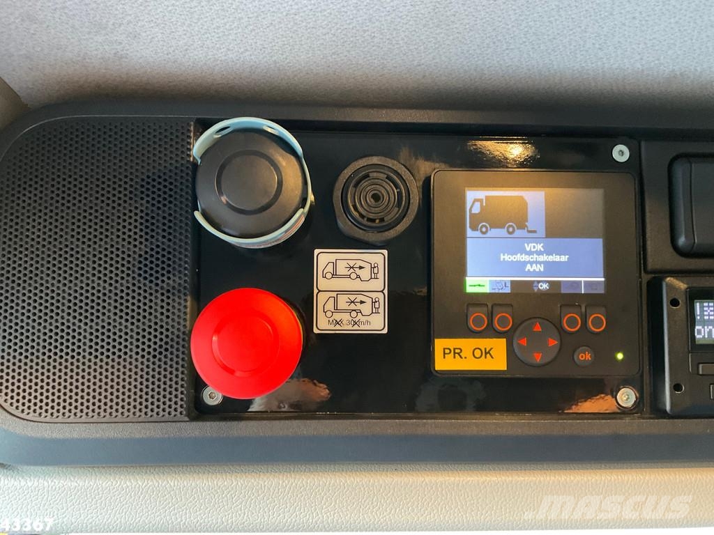 DAF FAN CF 340 VDK 22m³ AE Weighing system 폐기물 수거 트럭
