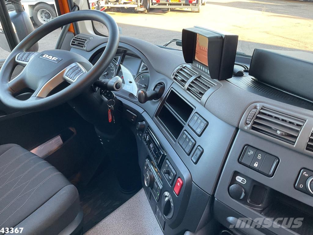 DAF FAN CF 340 VDK 22m³ AE Weighing system 폐기물 수거 트럭