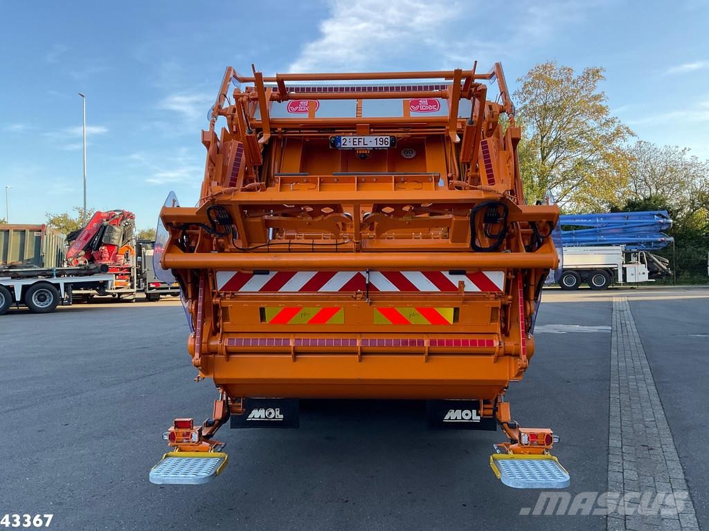 DAF FAN CF 340 VDK 22m³ AE Weighing system 폐기물 수거 트럭