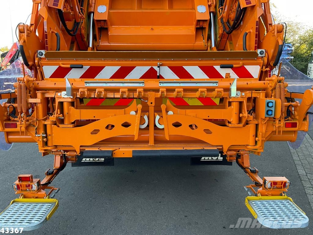 DAF FAN CF 340 VDK 22m³ AE Weighing system 폐기물 수거 트럭