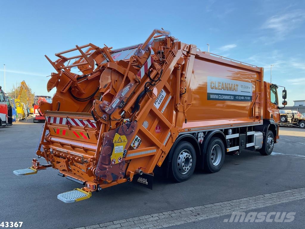 DAF FAN CF 340 VDK 22m³ AE Weighing system 폐기물 수거 트럭