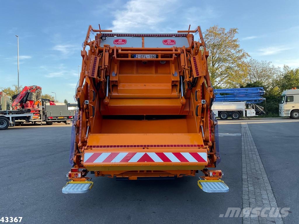 DAF FAN CF 340 VDK 22m³ AE Weighing system 폐기물 수거 트럭