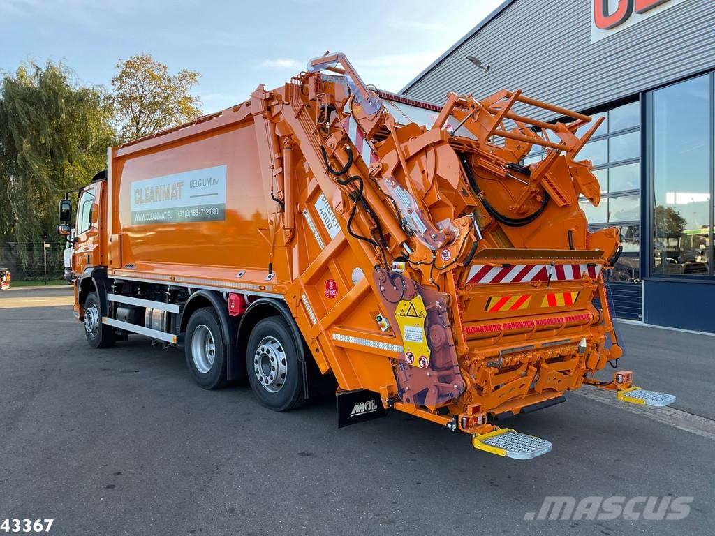 DAF FAN CF 340 VDK 22m³ AE Weighing system 폐기물 수거 트럭