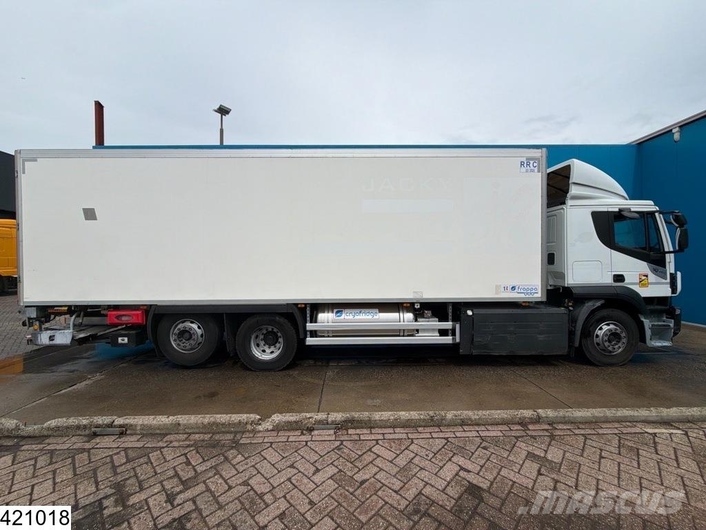 Iveco Stralis 400 CNG-LNG 6x2, EURO 6, Retarder, Cryofri Kamioni hladnjače