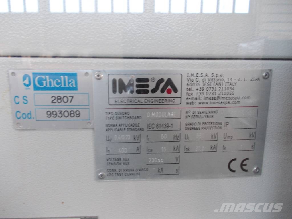  IMESA QUADRO MODULARE Electronics